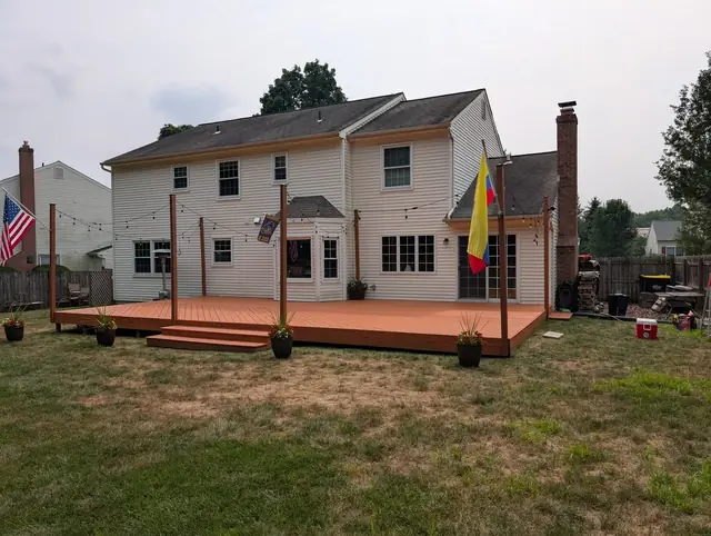 30-Year-Old Deck Restoration, after