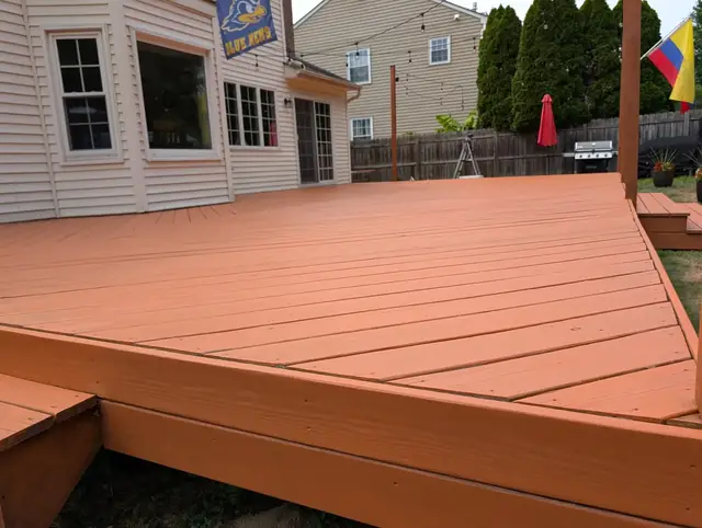 30-Year-Old Deck Restoration, after