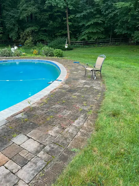 Pool Patio & Paver Restoration, before