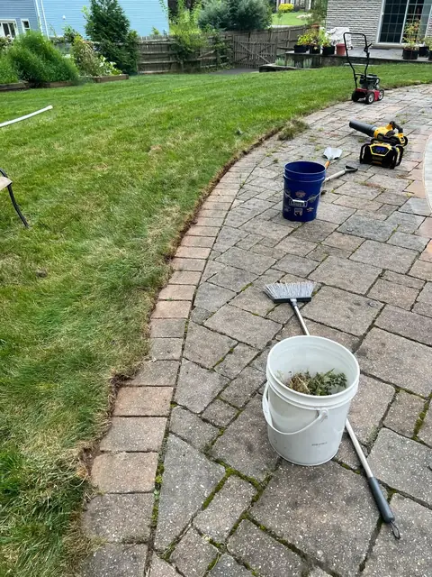 Pool Patio & Paver Restoration, in progress